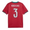 Portugal Ruben Dias #3 Hjemmedrakt VM 2026 Kortermet